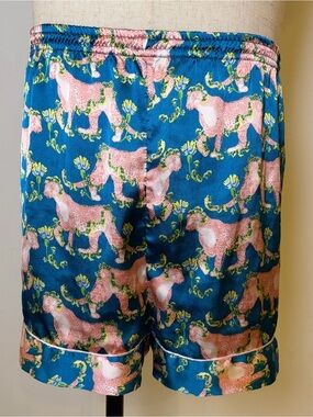 Their Nibs Emerald Bagheera Panther PJ Shorts XL